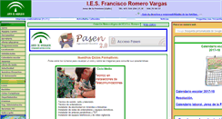 Desktop Screenshot of iesromerovargas.com